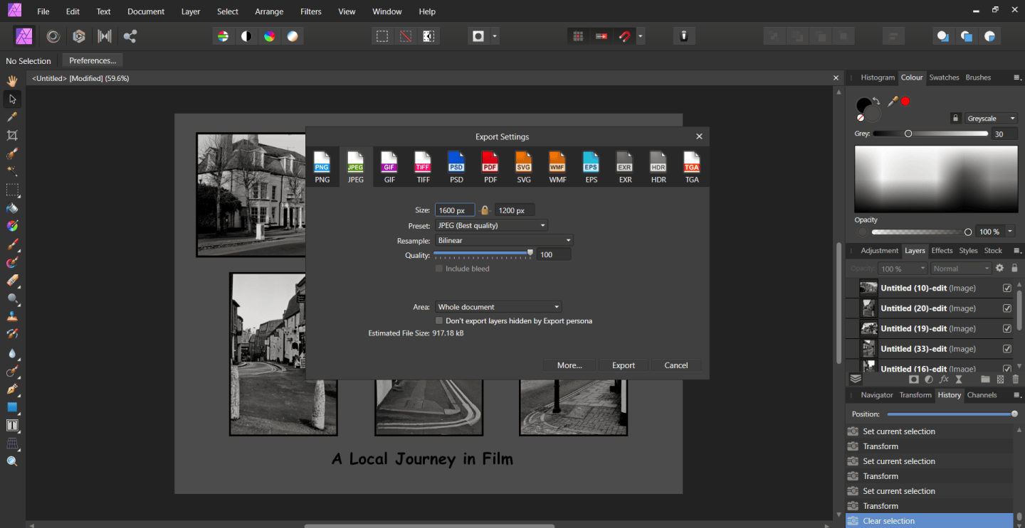 Using Affinity Photo – Nicks Pics